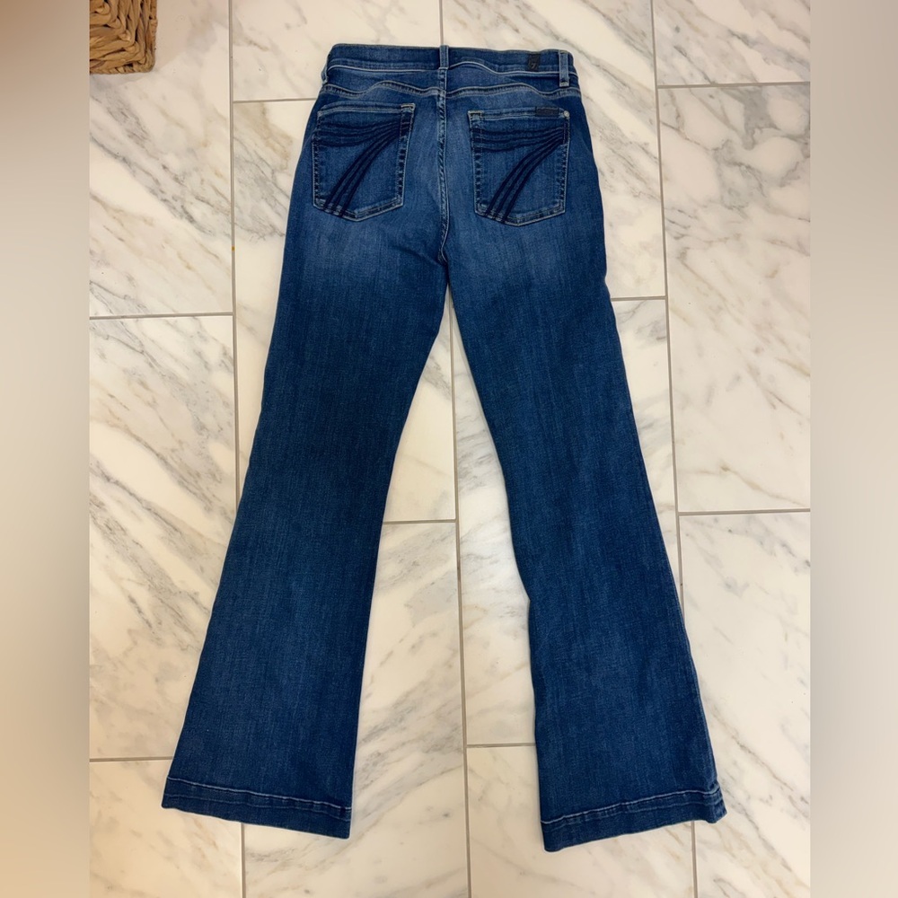 7 For All Mankind Blue Jeans